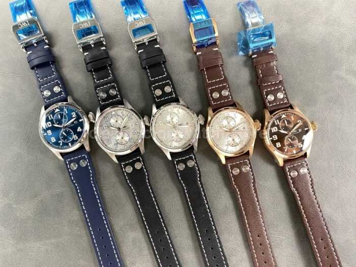 TW Factory IWC Le Petit Prince Monopusher Big Edition IW515202 46mm Arabic Numerals Blue Dial 1 Super Clone Watch,Clean Factory Watch
