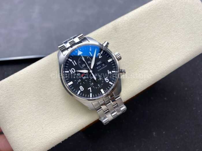 TW Factory IWC Pilot Chronograph IW377710 43mm Arabic Numerals Black Dial 6 Super Clone Watch,Clean Factory Watch