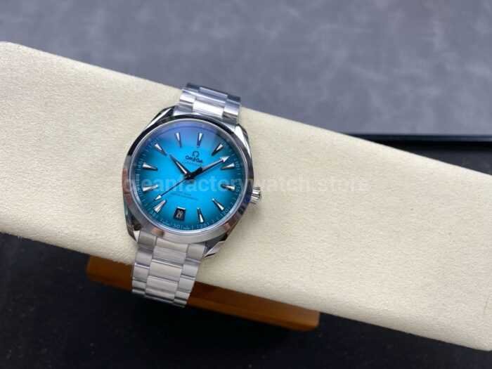 VS Factory Omega Seamaster Aqua Terra 220.10.41.21.03.006 41mm Turquoise Colour Dial 4 Super Clone Watch,Clean Factory Watch