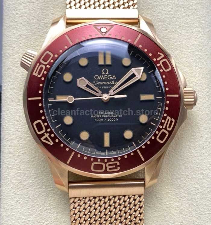 VS Factory Omega Seamaster Diver 300M 210.90.42.20.01.003 42mm Black Dial 4 Super Clone Watch,Clean Factory Watch