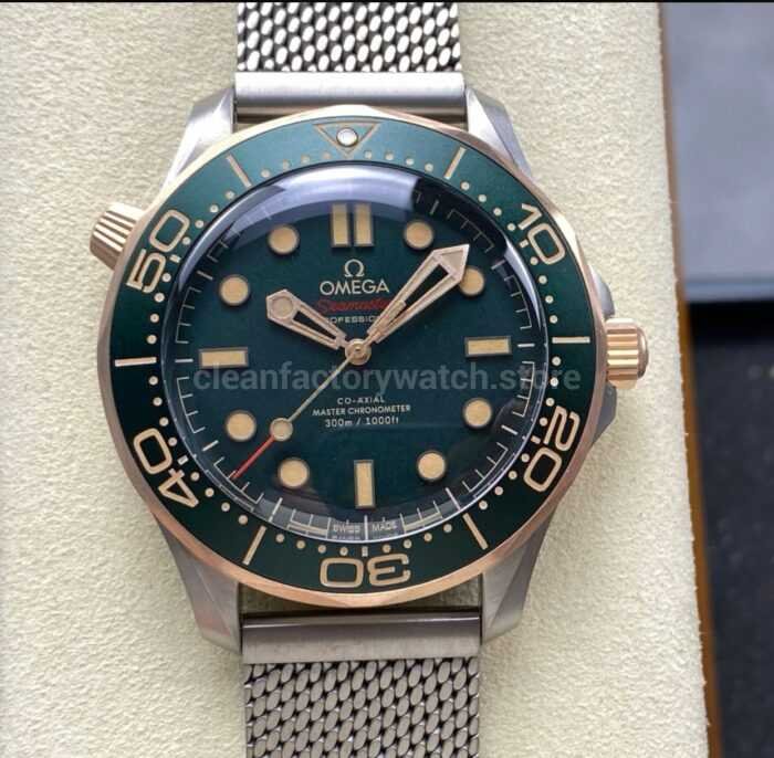 VS Factory Omega Seamaster Diver 300M 210.90.42.20.10.001 42mm Green Dial 8 Super Clone Watch,Clean Factory Watch