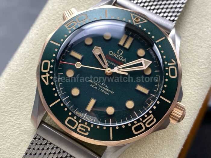 VS Factory Omega Seamaster Diver 300M 210.90.42.20.10.001 42mm Green Dial 9 Super Clone Watch,Clean Factory Watch