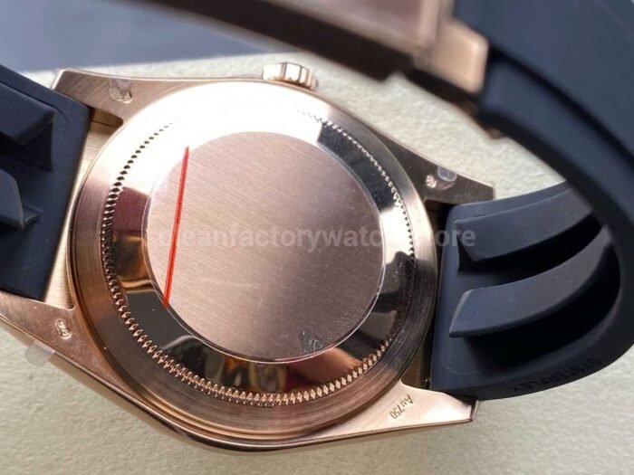 ZF Factory CounterWeight Rolex Sky-Dweller 336235-0002 42mm Rose Gold OysterFlex Brown Dial - Image 7