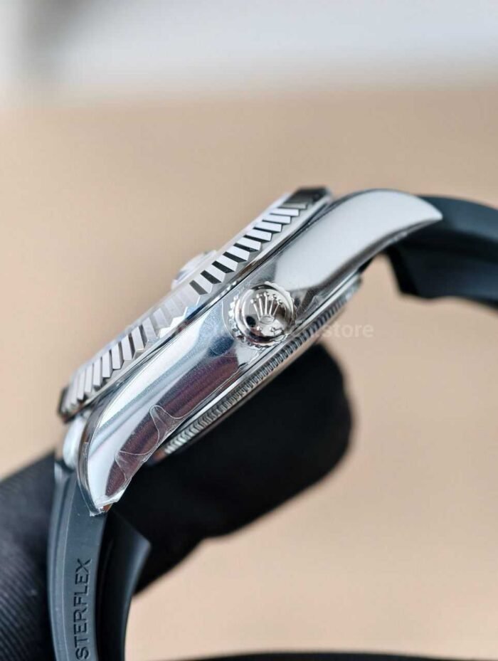 ZF Factory CounterWeight Rolex Sky-Dweller 336239-0003 42mm White Gold OysterFlex White Dial - Image 4
