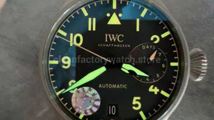 ZF Factory IWC Big Pilot Heritage IW501004 46mm Black Dial 9 Super Clone Watch,Clean Factory Watch