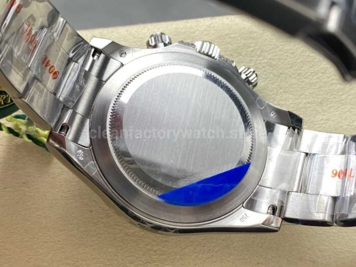 ZF Factory Rolex Daytona 116599RBOW 40mm White Gold Rainbow Bezel Diamond Black Dial - Image 8