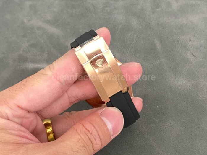 ZF Factory Rolex Sky-Dweller 336235-0003 42mm Rose Gold Rubber Strap White Dial - Image 8