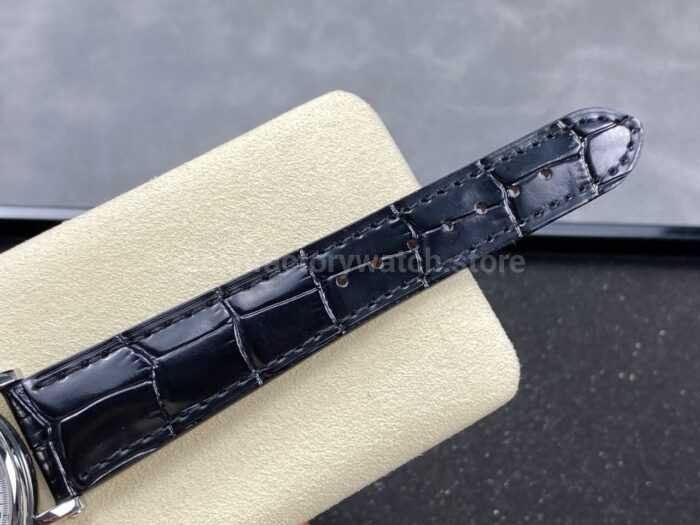 ZM Factory Patek Philippe Perpetual Calendar 5159G 012 38mm Steel Leather Strap White Dial 2 Super Clone Watch,Clean Factory Watch