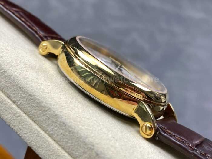 ZM Factory Patek Philippe Perpetual Calendar 5159J 001 38mm Yellow Gold Leather Strap White Dial 3 Super Clone Watch,Clean Factory Watch