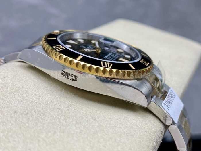 ZQ Factory Rolex Submariner Date 116613LN 40mm Half Gold Black Dial 1 Super Clone Watch,Clean Factory Watch