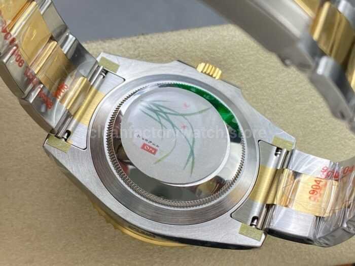 ZQ Factory Rolex Submariner Date 116613LN 40mm Half Gold Black Dial 2 Super Clone Watch,Clean Factory Watch