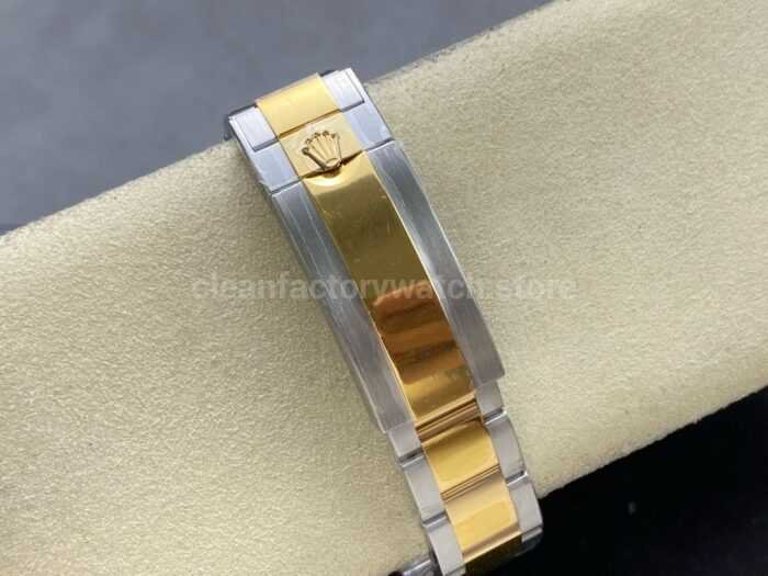 ZQ Factory Rolex Submariner Date 116613LN 40mm Half Gold Black Dial 5 Super Clone Watch,Clean Factory Watch