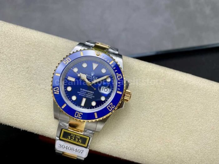 ZQ Factory Rolex Submariner Date 126613LB 41mm Half Gold Blue Dial - Image 4