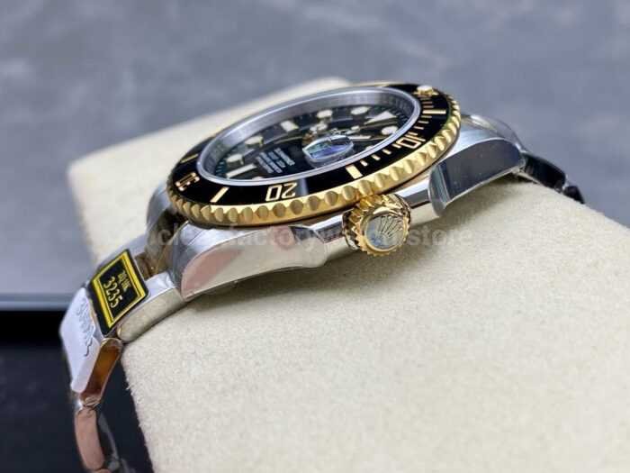 ZQ Factory Rolex Submariner Date 126613LN 41mm Half Gold Black Dial 9 Super Clone Watch,Clean Factory Watch