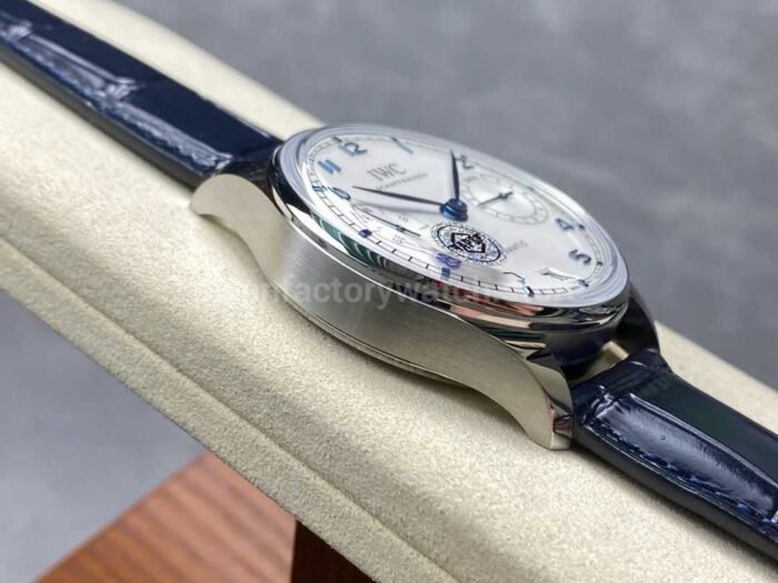 APS Factory IWC Portuguese IW501702 Leather Strap Silver Dial - Image 5