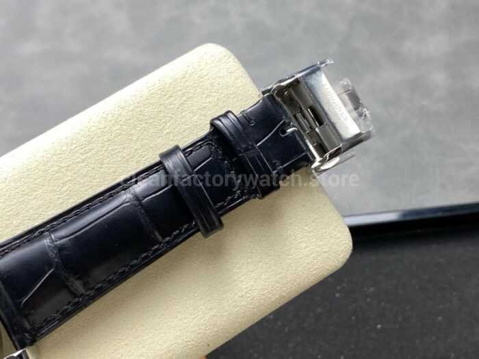 AF Factory Longines Conquest Chronograph L3.835.4.02.6 42mm Steel Leather Strap Green Eyes White Dial 6 Super Clone Watch,Clean Factory Watch
