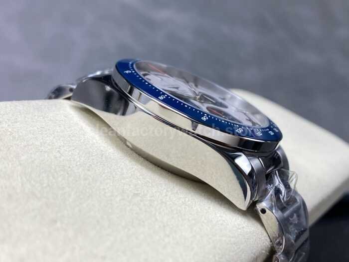 AF Factory Longines Conquest Chronograph L3.835.4.98.6 42mm Full Steel Strap Blue Eyes White Dial 3 Super Clone Watch,Clean Factory Watch