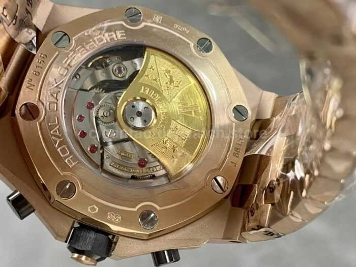 APF Factory Audemars Piguet Royal Oak Offshore Chronograph 26470OR.OO .1000OR.03 42mm Full Rose Gold Black D 9 Super Clone Watch,Clean Factory Watch