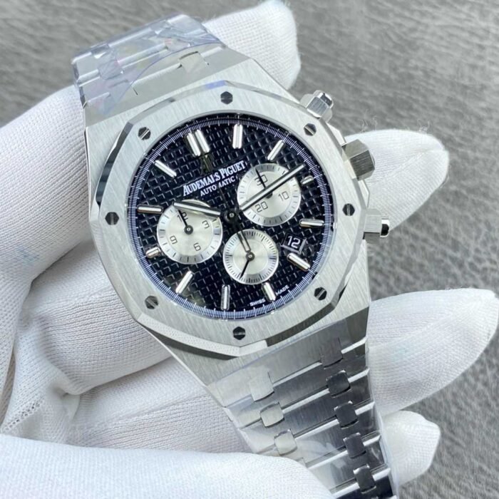 APW Factory Audemars Piguet Royal Oak Chronograph 26331ST.OO.1220ST.02 41mm Black Dial - Image 2