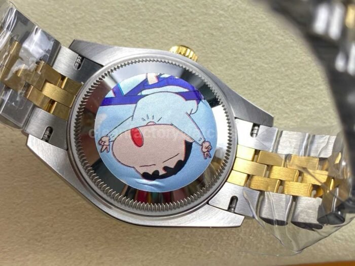 ARF Factory Counterweight Rolex Datejust 278383RBR-0028 31mm Yellow Gold Diamond Bezel Mother of Pearl Dial - Image 8