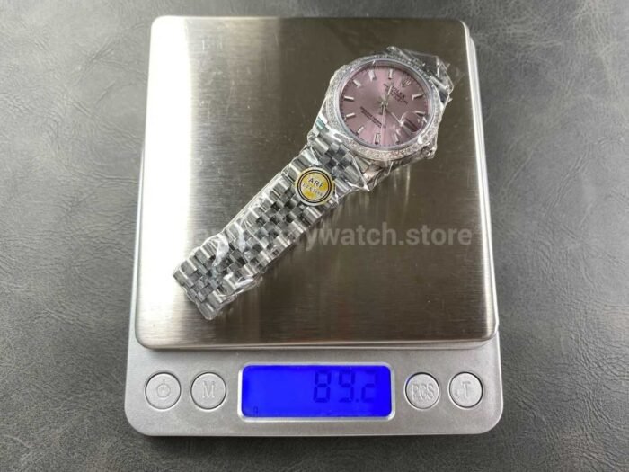 ARF Factory Counterweight Rolex Datejust 278384RBR-0018 31mm Diamond Bezel Pink Dial - Image 10