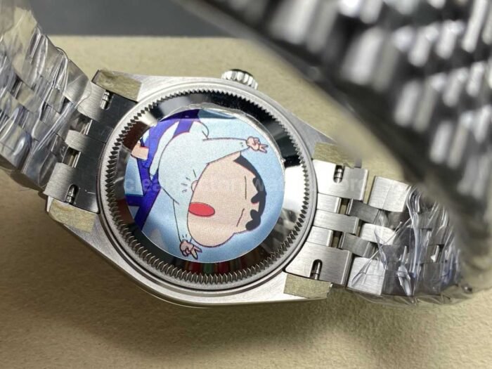 ARF Factory Counterweight Rolex Datejust 278384RBR-0030 31mm Diamond Bezel Roman VI Aubergine Dial - Image 8