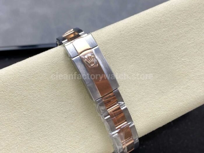 ARF Factory Counterweight Rolex Datejust Oyster 278381RBR 31mm Rose Gold Diamond Bezel Purple Dial - Image 9