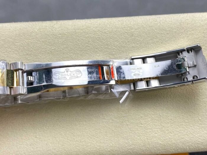 ARF Factory Counterweight Rolex Datejust Oyster 278383RBR-0015 31mm Yellow Gold Diamond Bezel Roman VI Green Dial - Image 16