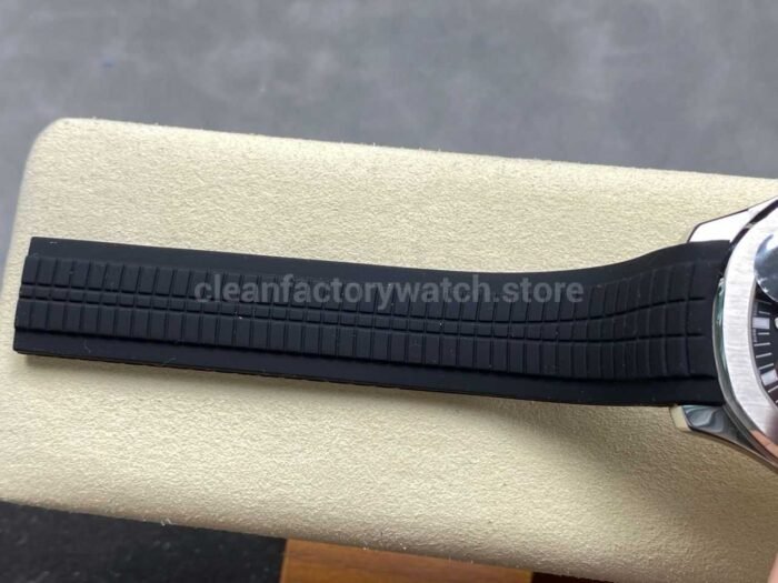 E7 Factory Patek Philippe Aquanaut 40mm 5167A-001 Rubber Strap Black Dial - Image 9