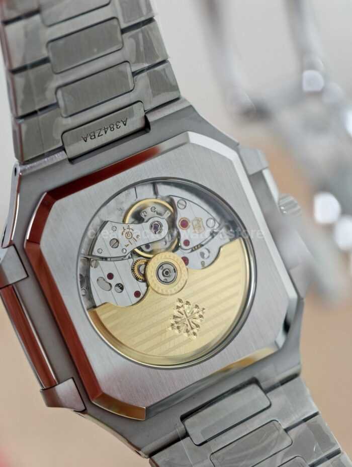 PPF Factory Patek Philippe Cubitus 58211A 001 45mm Full Steel Green Dial 3 Super Clone Watch,Clean Factory Watch