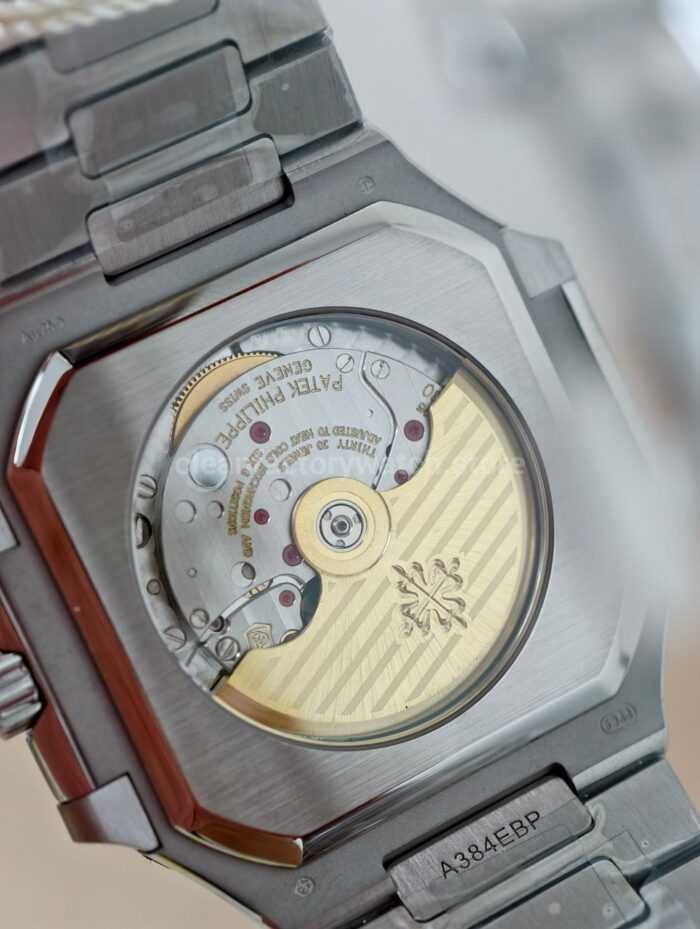 PPF Factory Patek Philippe Cubitus 71281G 001 45mm Full White Gold Blue Gray Dial 3 Super Clone Watch,Clean Factory Watch