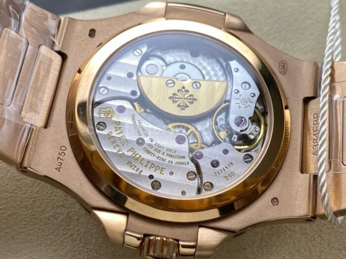 PPF Factory Patek Philippe Nautilus 5712-1R Rose Gold Brown Dial - Image 8