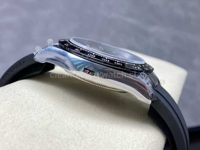 QF Factory CounterWeight Rolex Daytona 116519LN-0038 White Gold Oysterflex Meteorite Dial - Image 5