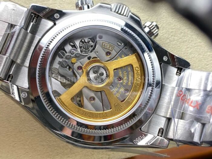 QF Factory CounterWeight Rolex Daytona 126506-0004 Platinum Arabic Numerals Ice Blue Dial - Image 9
