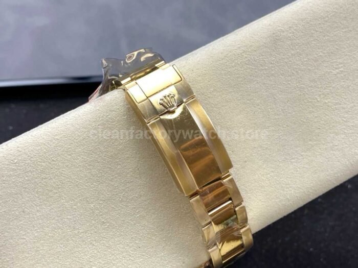 QF Factory CounterWeight Rolex Daytona 126508-0008 Yellow Gold Green Dial - Image 8