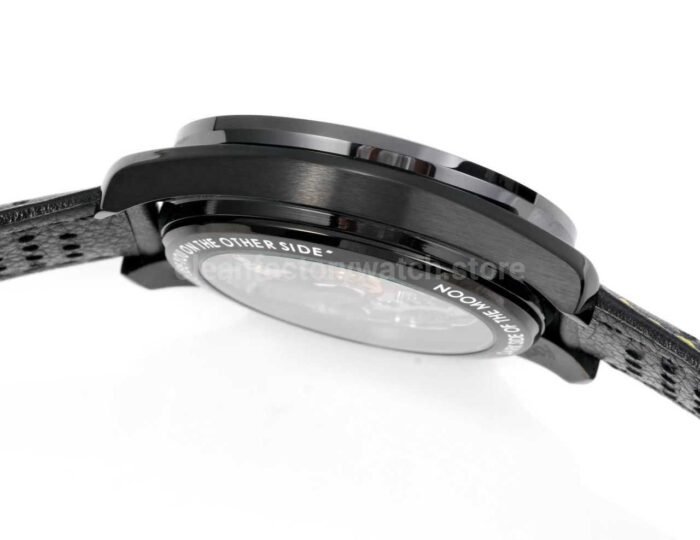 TW Factory Omega Speedmaster Dark Side Of The Moon Apollo 8 311.92.44.30.01.001 44.25mm Ceramic Leather Strap Black Dial - Image 6