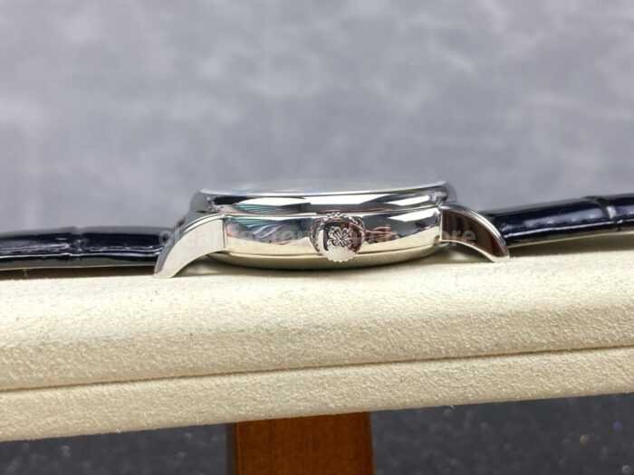 TW Factory Patek Philippe Calatrava 5022R 010 40mm Steel Calfskin Strap Roman Numerals White Dial 3 Super Clone Watch,Clean Factory Watch