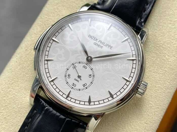 TW Factory Patek Philippe Calatrava 5078 40mm White Dial 1 Super Clone Watch,Clean Factory Watch