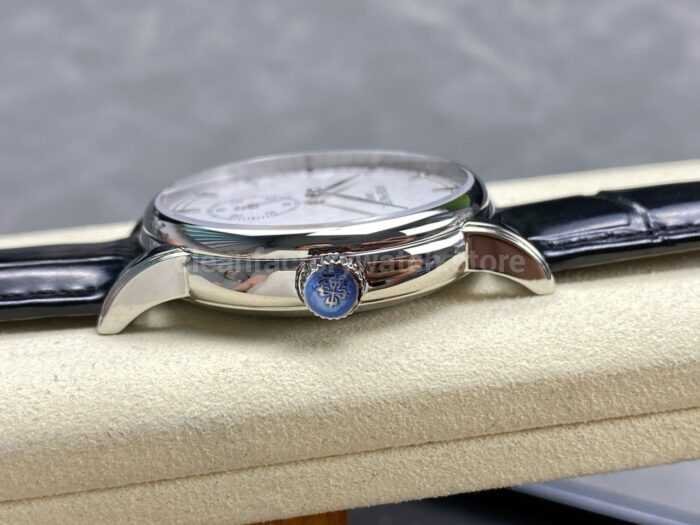 TW Factory Patek Philippe Calatrava 5078 40mm White Dial 9 Super Clone Watch,Clean Factory Watch