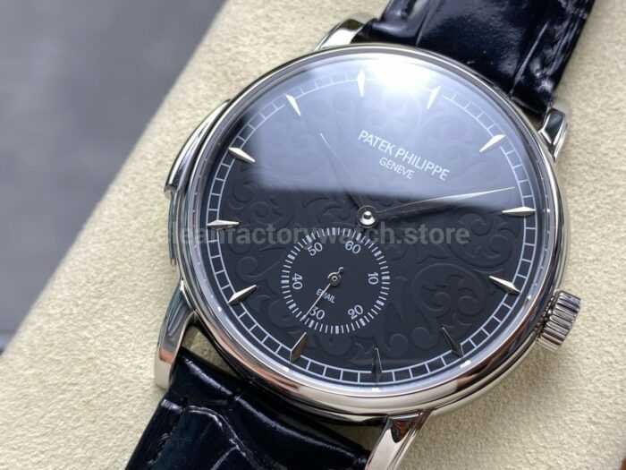TW Factory Patek Philippe Calatrava 5078G 010 40mm Black Dial 1 Super Clone Watch,Clean Factory Watch