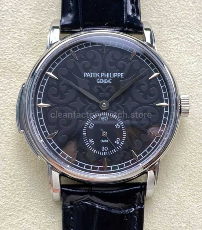 TW Factory Patek Philippe Calatrava 5078G 010 40mm Black Dial 2 Super Clone Watch,Clean Factory Watch