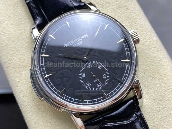 TW Factory Patek Philippe Calatrava 5078G 010 40mm Black Dial 3 Super Clone Watch,Clean Factory Watch