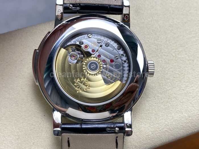 TW Factory Patek Philippe Calatrava 5078G 010 40mm Roman Numerals Black Dial 5 Super Clone Watch,Clean Factory Watch