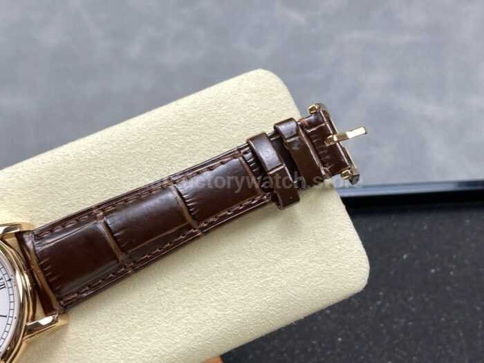 TW Factory Patek Philippe Calatrava 5078R 001 40mm Rose Gold Roman Numerals White Dial 2 Super Clone Watch,Clean Factory Watch