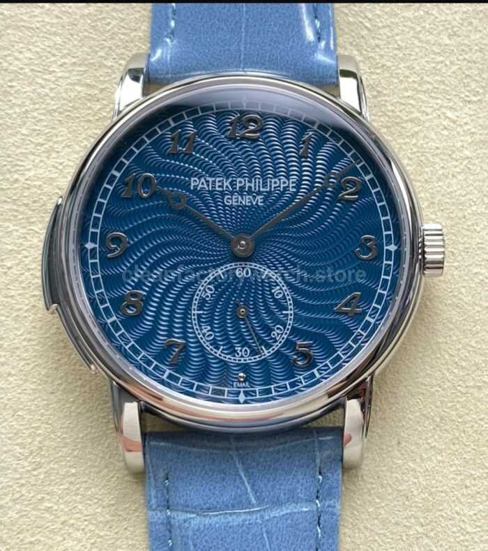TW Factory Patek Philippe Calatrava 5178G 012 40mm Arabic Numerals Blue Dial 2 Super Clone Watch,Clean Factory Watch