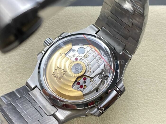 TW Factory Patek Philippe Nautilus 7118/1200A-010 Diamond Bezel White Dial - Image 8