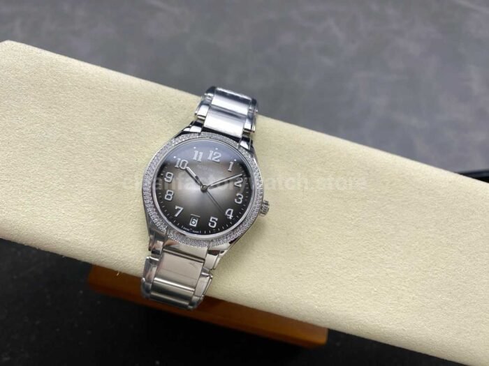 TW Factory Patek Philippe Twenty~4 7300/1200A-010 Diamond Bezel Grey Dial - Image 5