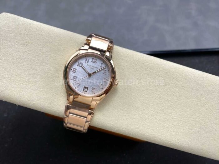 TW Factory Patek Philippe Twenty~4 7300/1201R-001 Rose Gold White Dial - Image 5