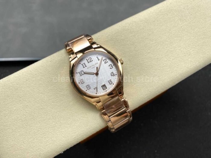 TW Factory Patek Philippe Twenty~4 7300/1201R-001 Rose Gold White Dial - Image 4