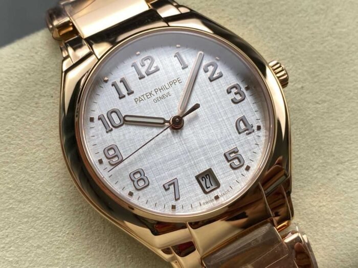TW Factory Patek Philippe Twenty~4 7300/1201R-001 Rose Gold White Dial - Image 2